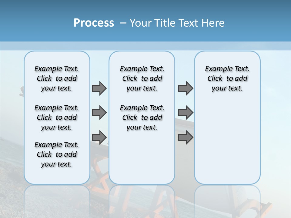 Seat Sand Shadow PowerPoint Template