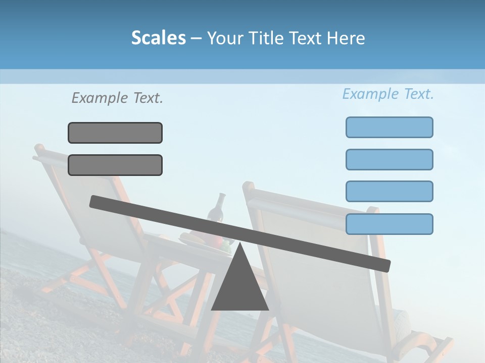 Seat Sand Shadow PowerPoint Template