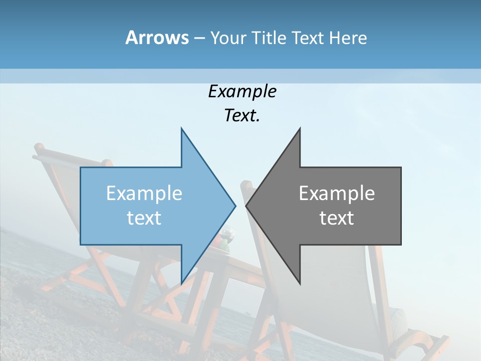 Seat Sand Shadow PowerPoint Template