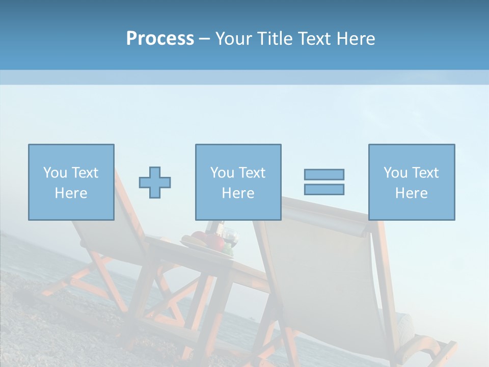Seat Sand Shadow PowerPoint Template