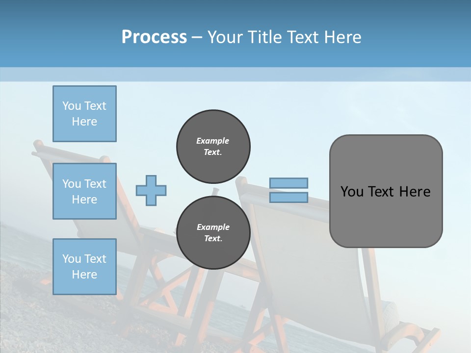 Seat Sand Shadow PowerPoint Template