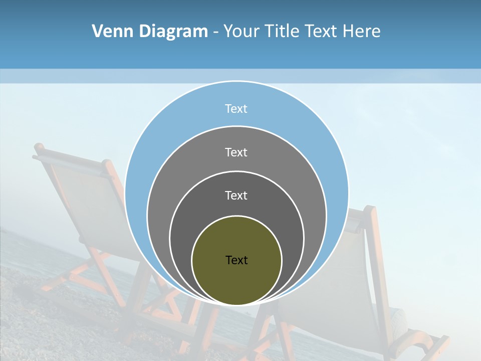 Seat Sand Shadow PowerPoint Template