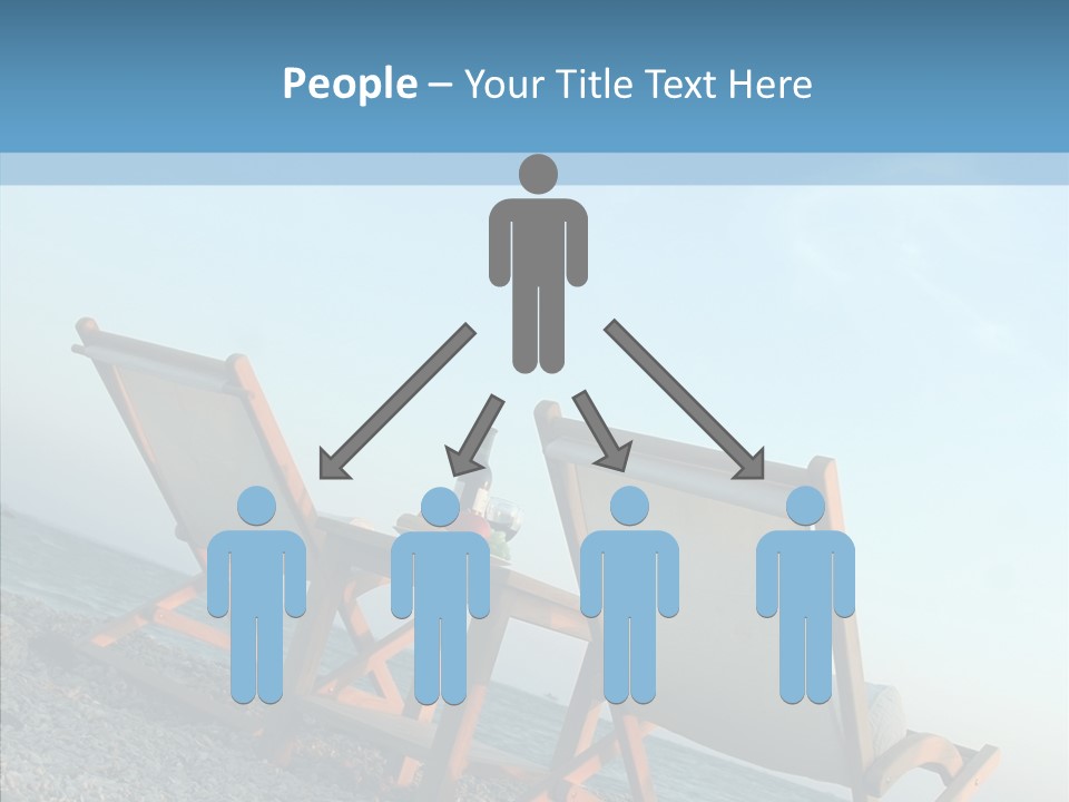 Seat Sand Shadow PowerPoint Template