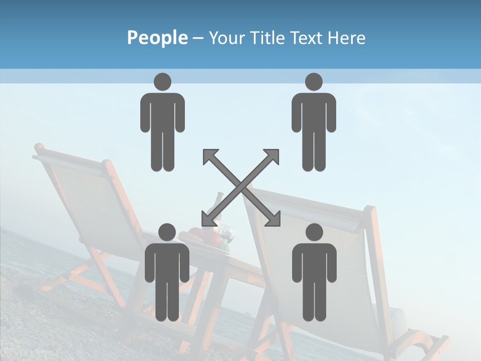 Seat Sand Shadow PowerPoint Template
