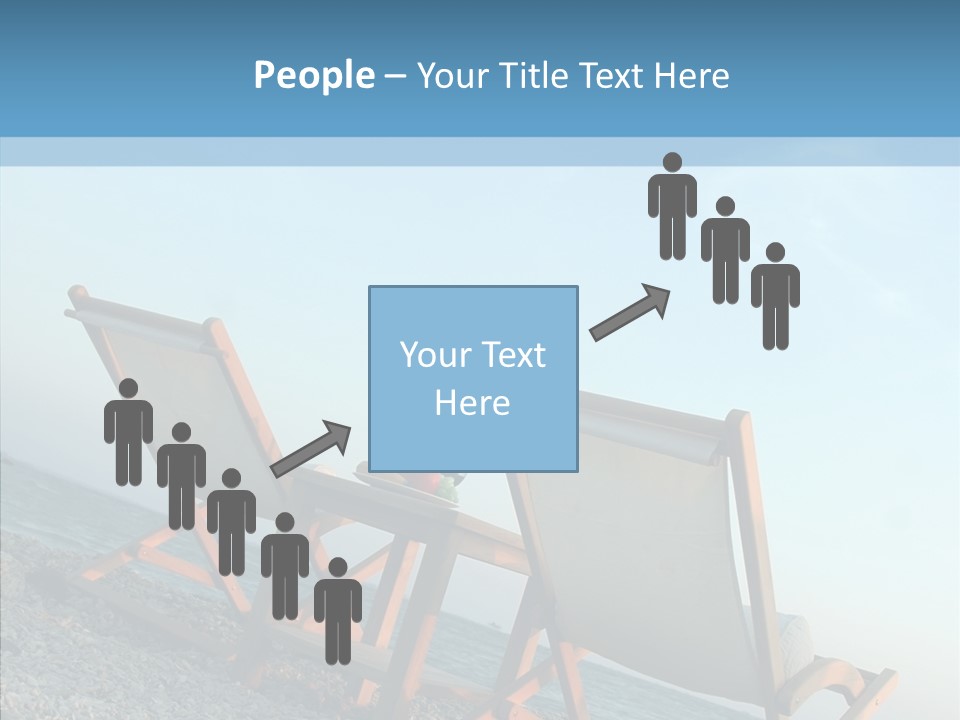 Seat Sand Shadow PowerPoint Template