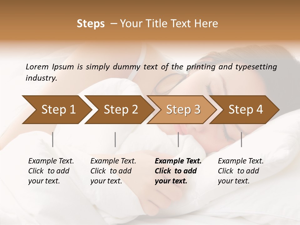 Relaxation Girl Spa PowerPoint Template