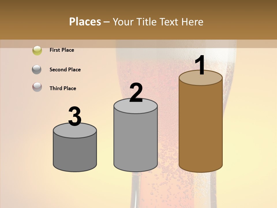 Amber Full Close Up PowerPoint Template