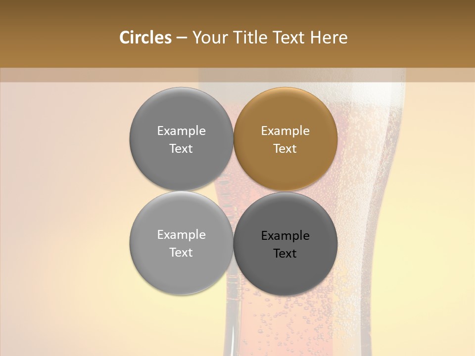 Amber Full Close Up PowerPoint Template
