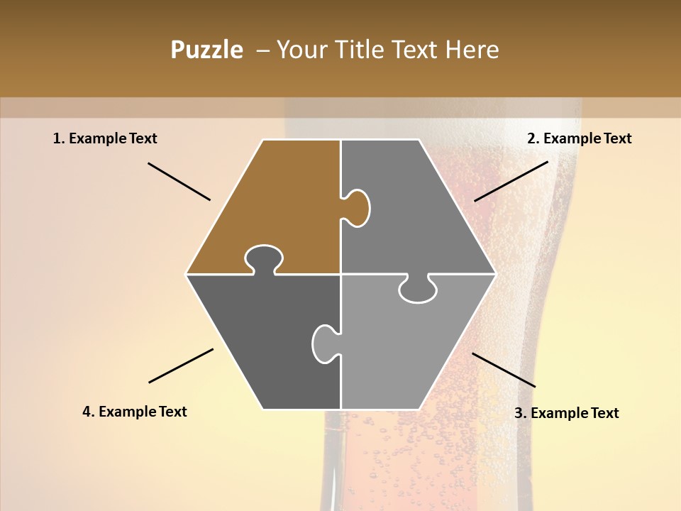 Amber Full Close Up PowerPoint Template