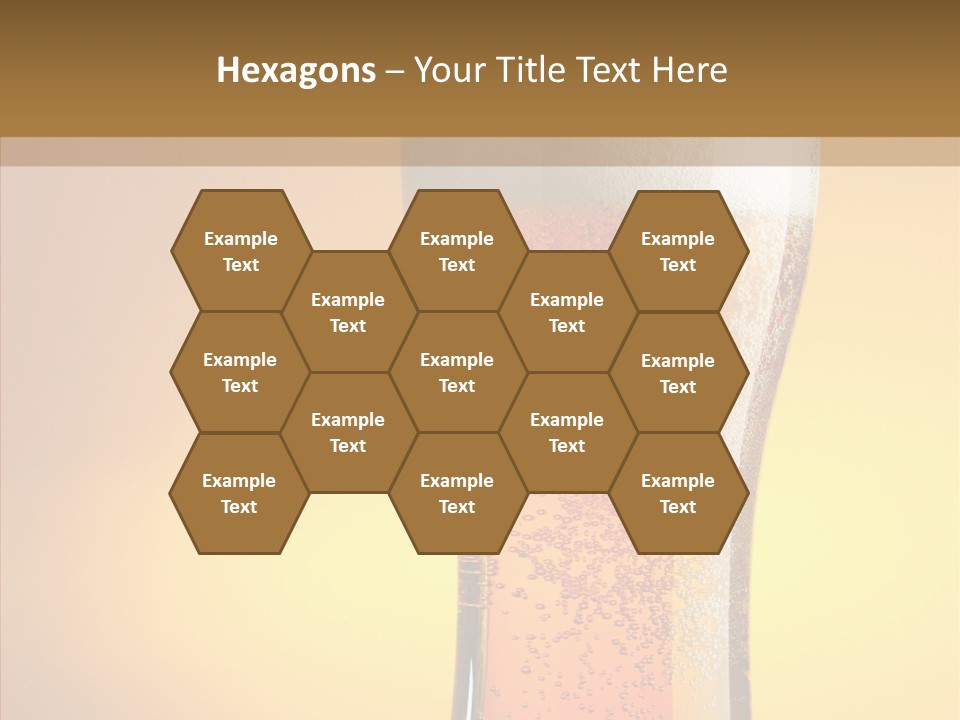 Amber Full Close Up PowerPoint Template