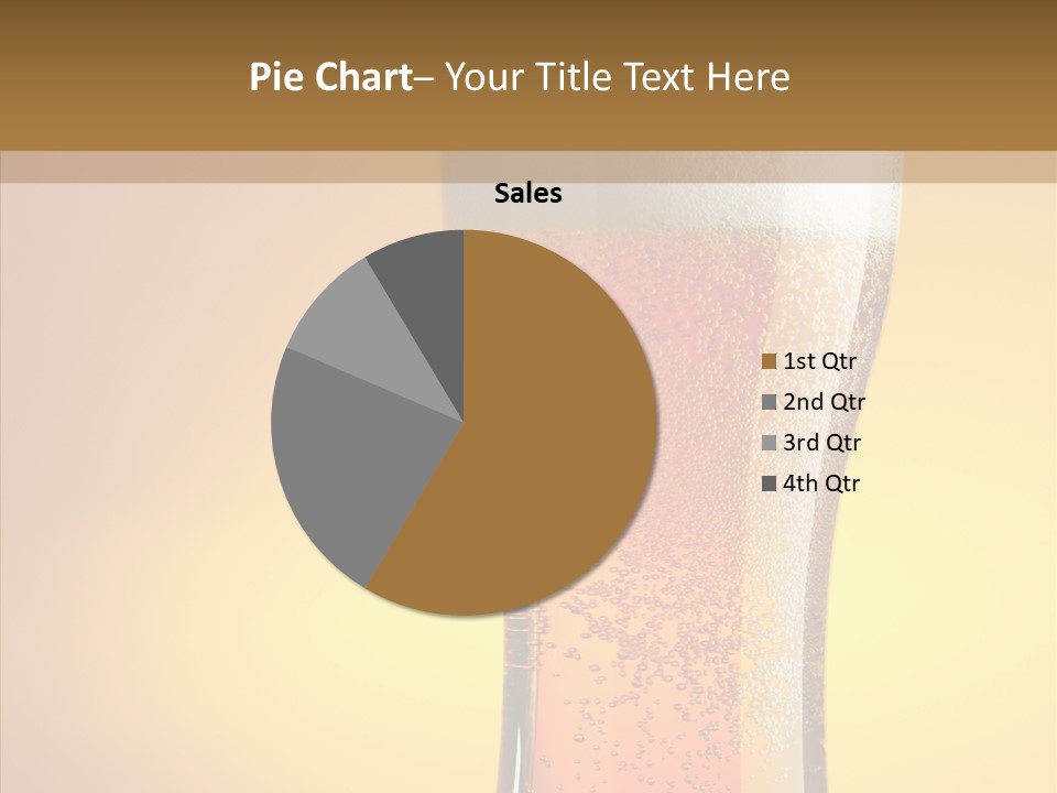 Amber Full Close Up PowerPoint Template
