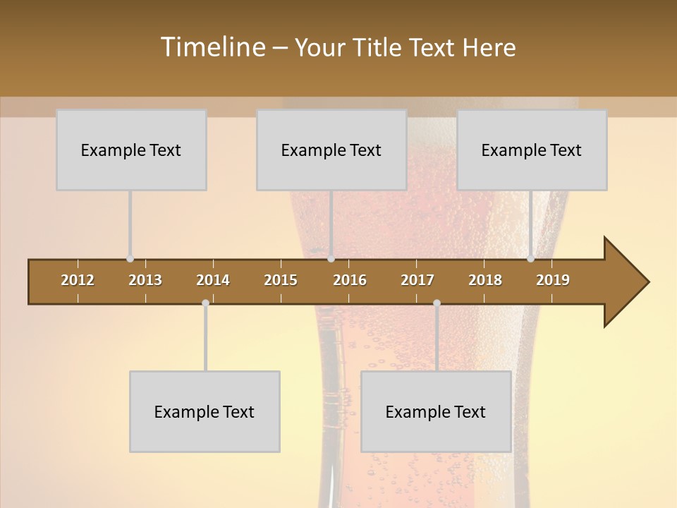 Amber Full Close Up PowerPoint Template