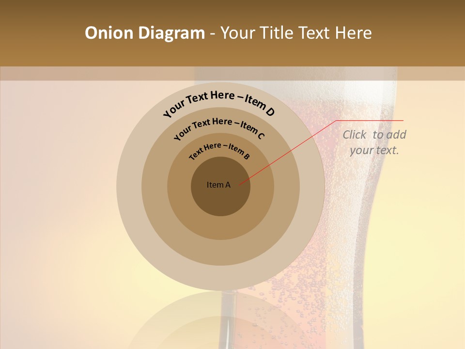 Amber Full Close Up PowerPoint Template