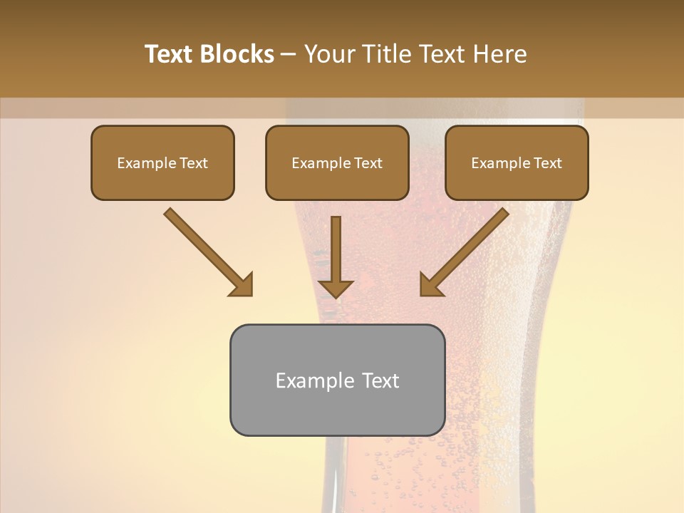 Amber Full Close Up PowerPoint Template