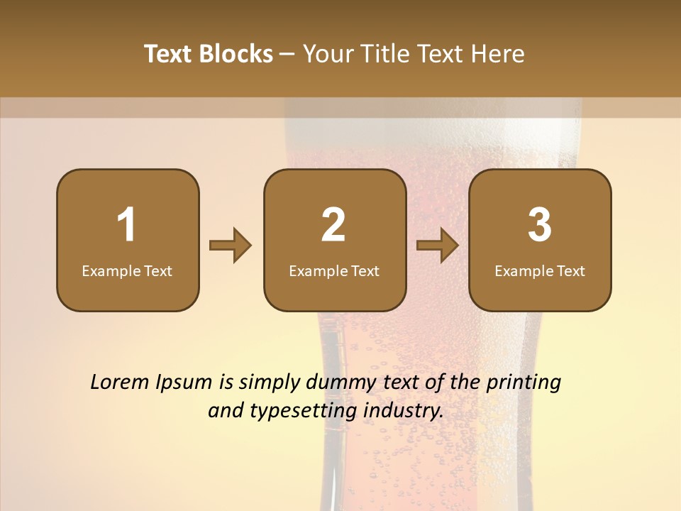 Amber Full Close Up PowerPoint Template