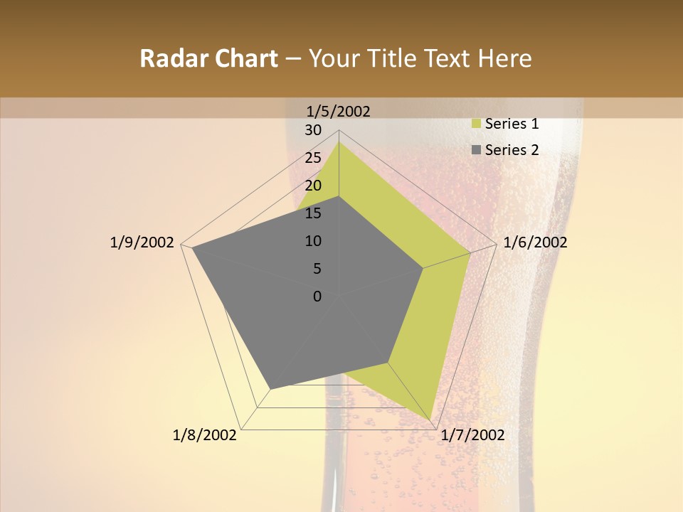 Amber Full Close Up PowerPoint Template