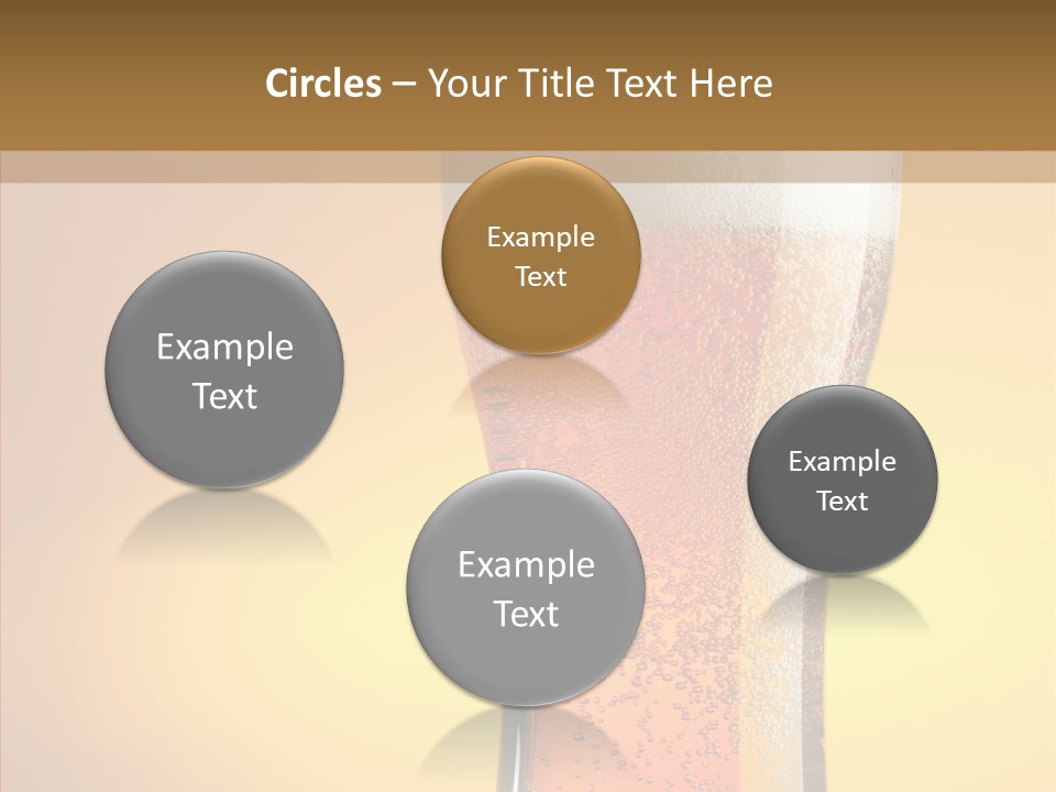 Amber Full Close Up PowerPoint Template