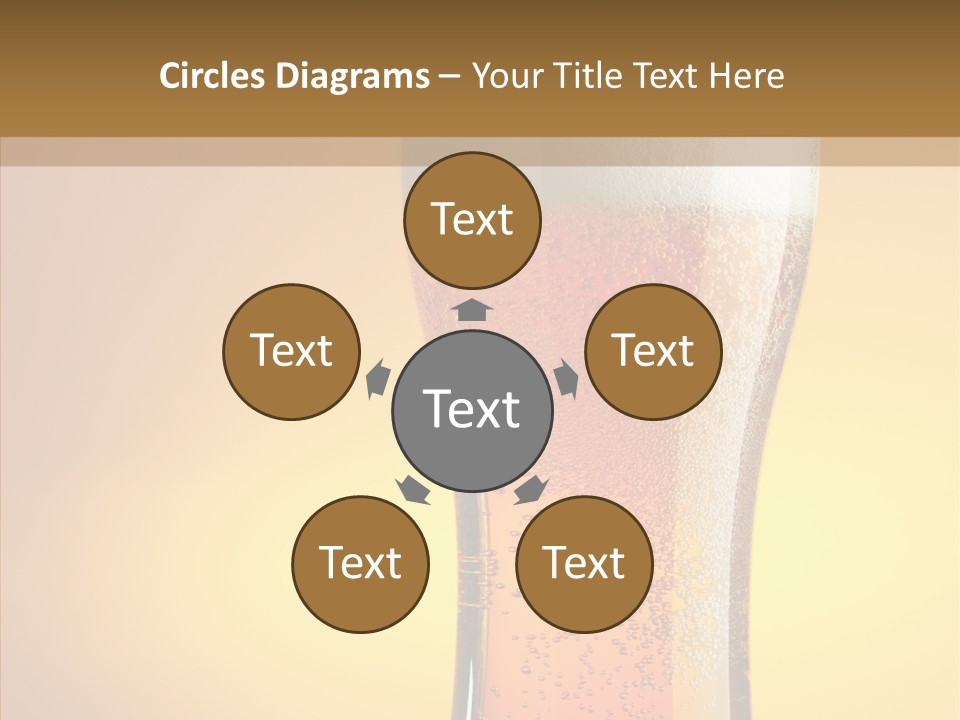 Amber Full Close Up PowerPoint Template