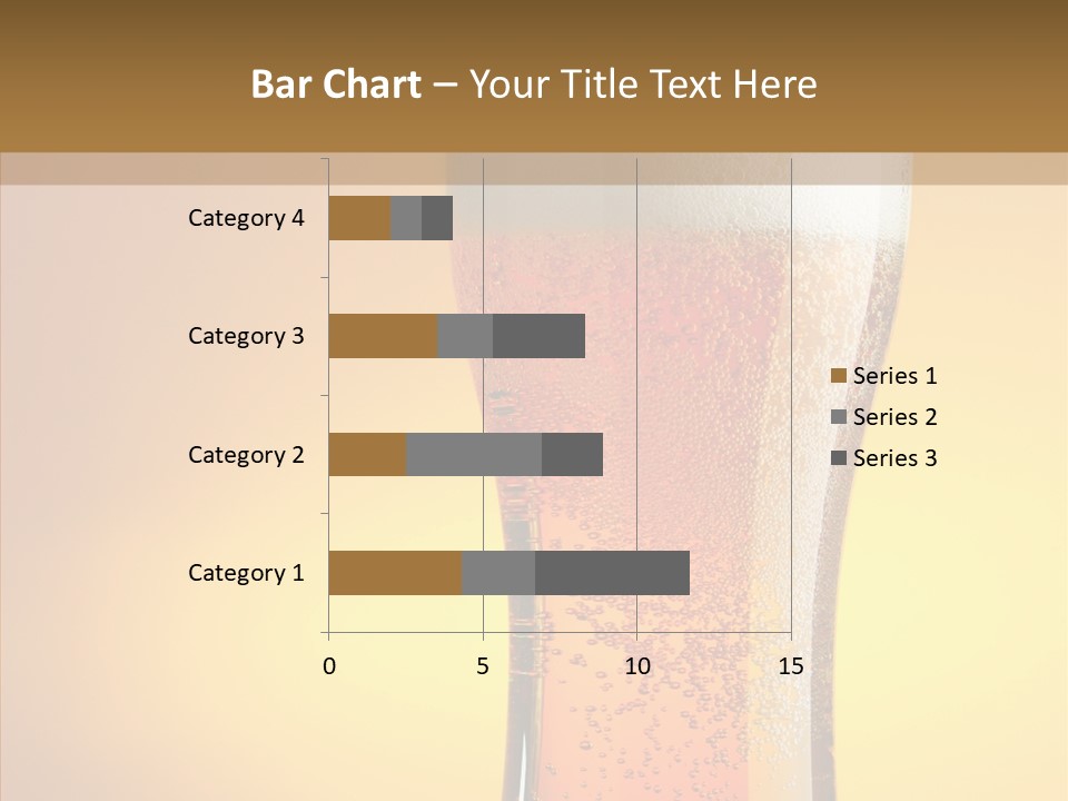 Amber Full Close Up PowerPoint Template