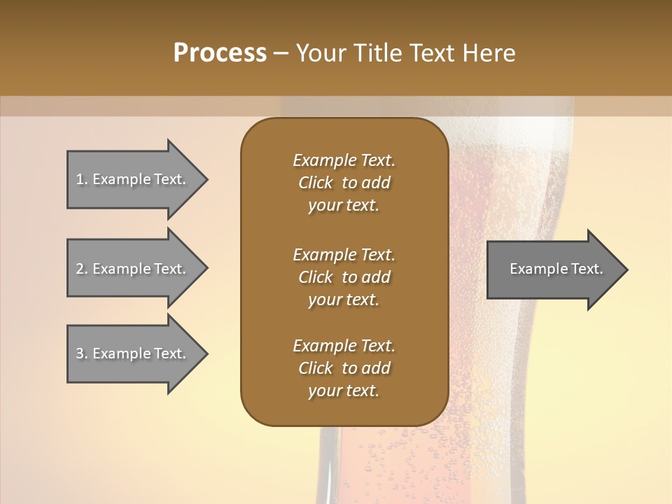 Amber Full Close Up PowerPoint Template