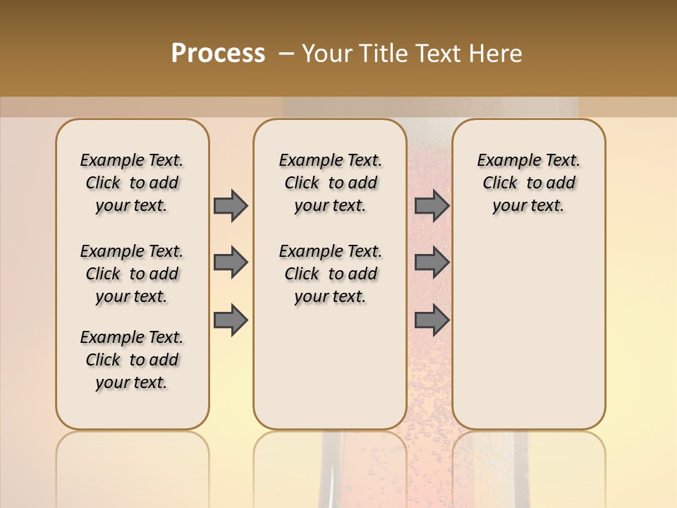 Amber Full Close Up PowerPoint Template
