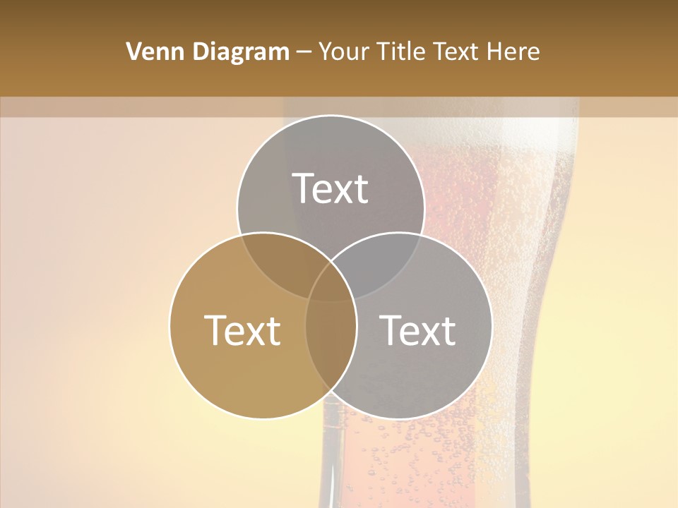 Amber Full Close Up PowerPoint Template