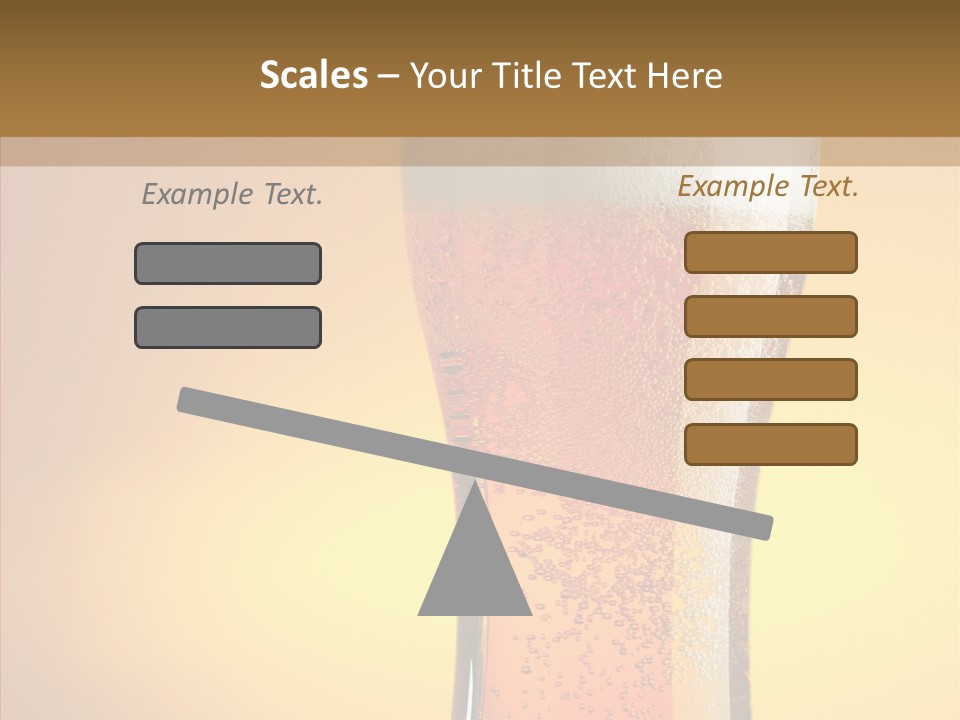 Amber Full Close Up PowerPoint Template