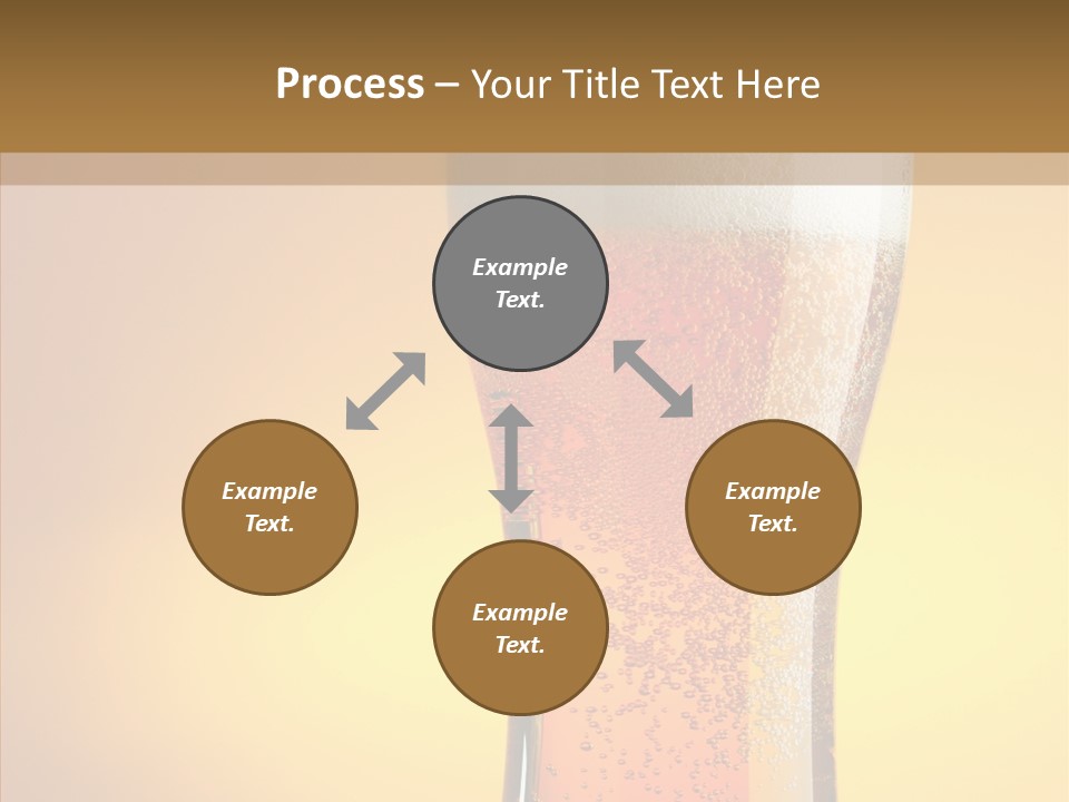 Amber Full Close Up PowerPoint Template