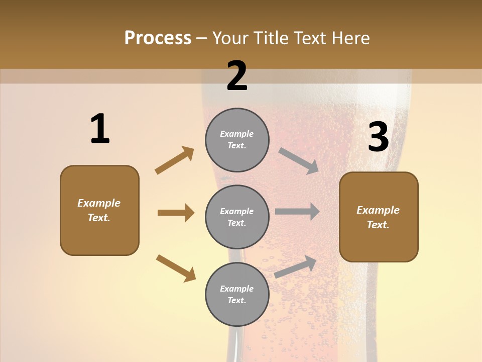 Amber Full Close Up PowerPoint Template