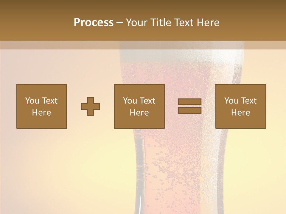 Amber Full Close Up PowerPoint Template
