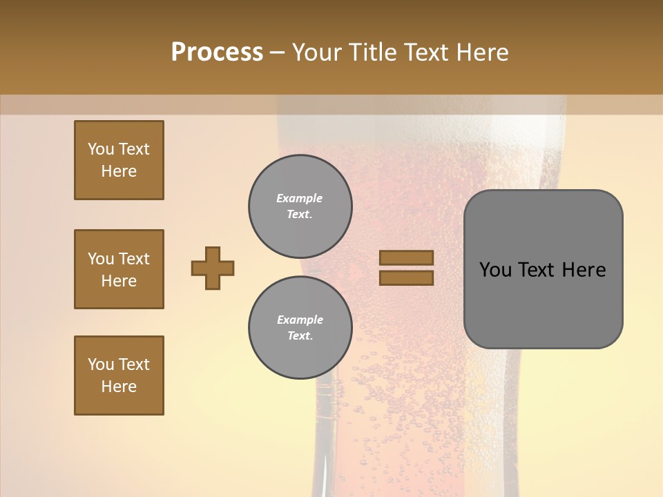 Amber Full Close Up PowerPoint Template