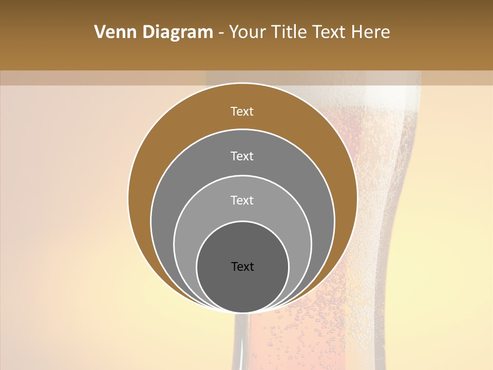 Amber Full Close Up PowerPoint Template