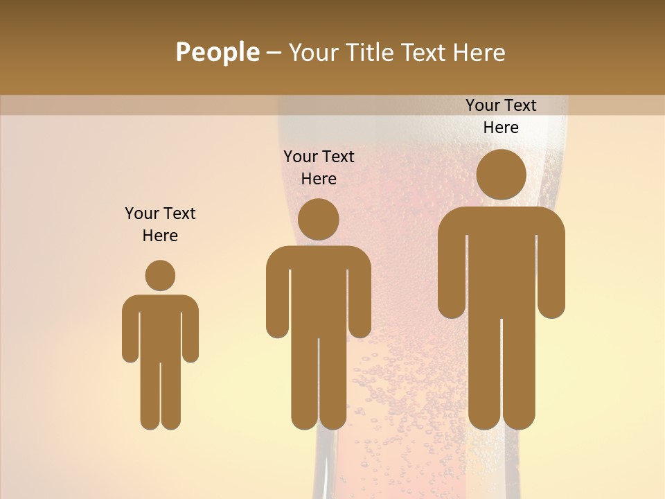 Amber Full Close Up PowerPoint Template