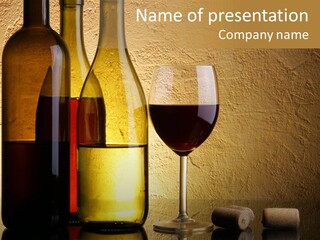 Life Drink Still Life PowerPoint Template