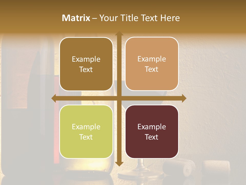 Life Drink Still Life PowerPoint Template