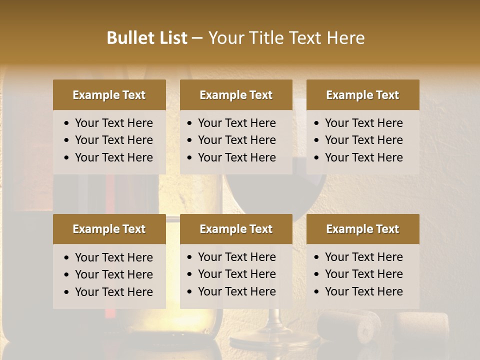 Life Drink Still Life PowerPoint Template