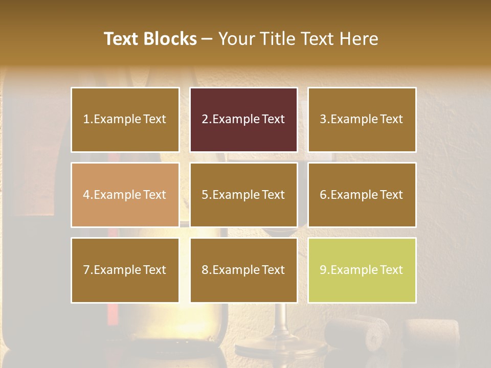 Life Drink Still Life PowerPoint Template