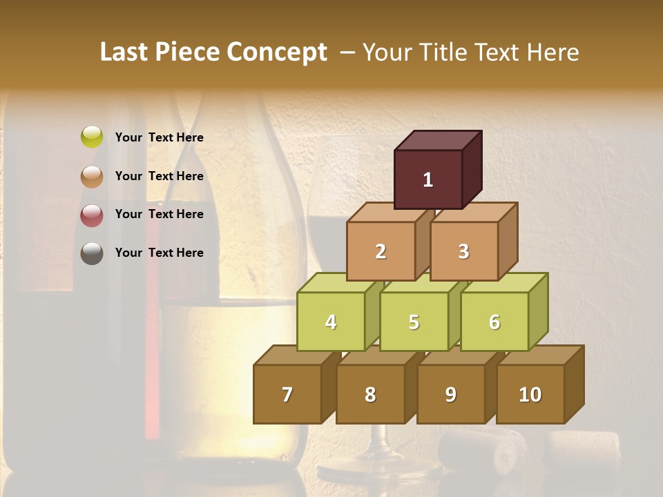 Life Drink Still Life PowerPoint Template