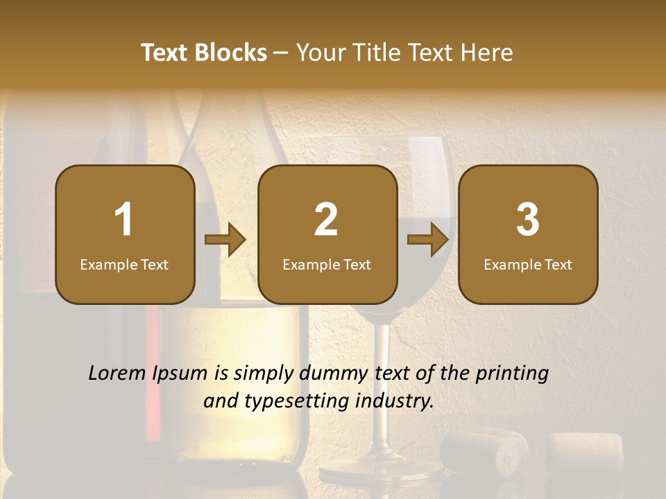 Life Drink Still Life PowerPoint Template