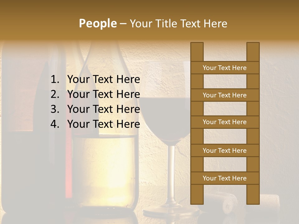 Life Drink Still Life PowerPoint Template