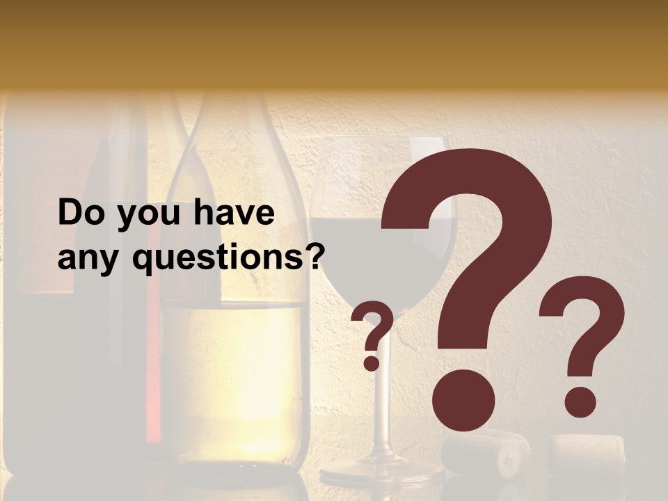 Life Drink Still Life PowerPoint Template