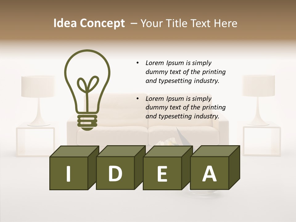 Room Di Cu Ion Humorou PowerPoint Template