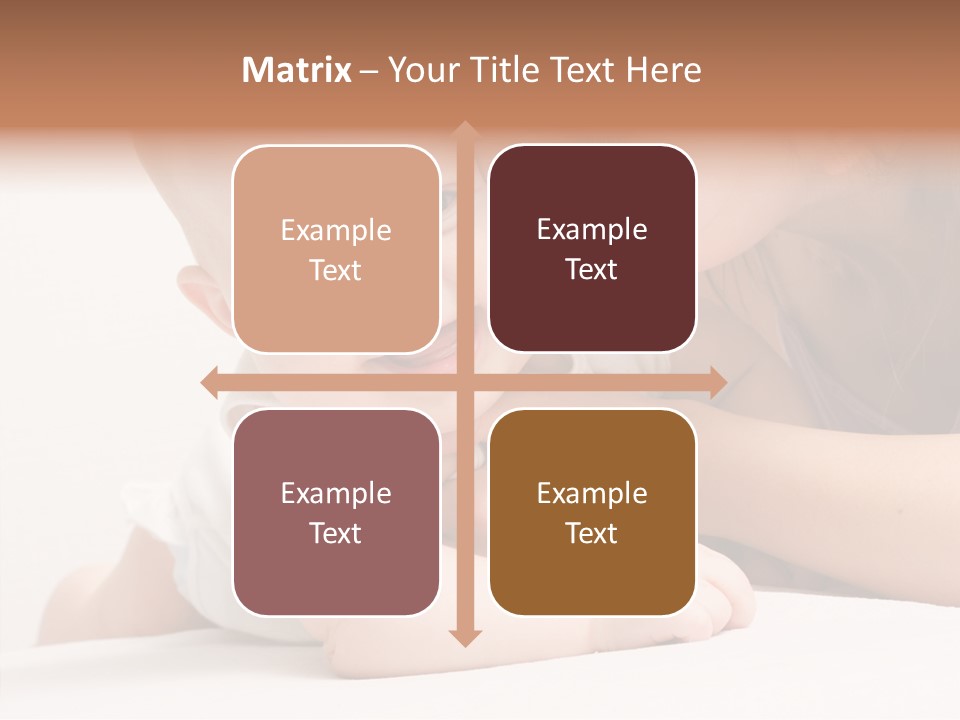 Holding Child Beautiful PowerPoint Template