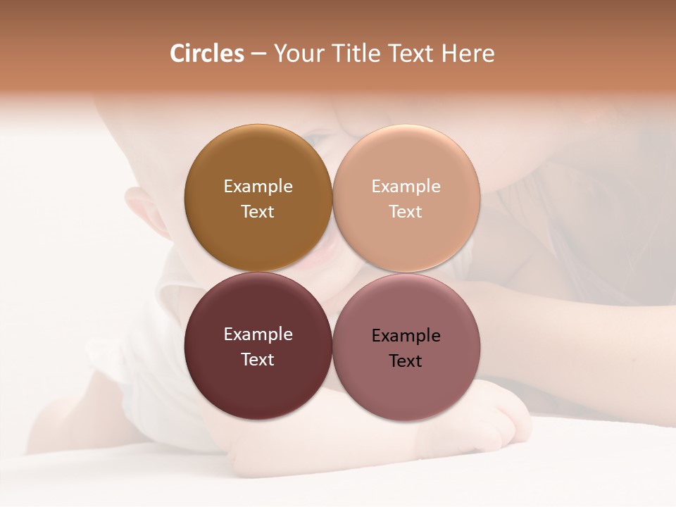 Holding Child Beautiful PowerPoint Template