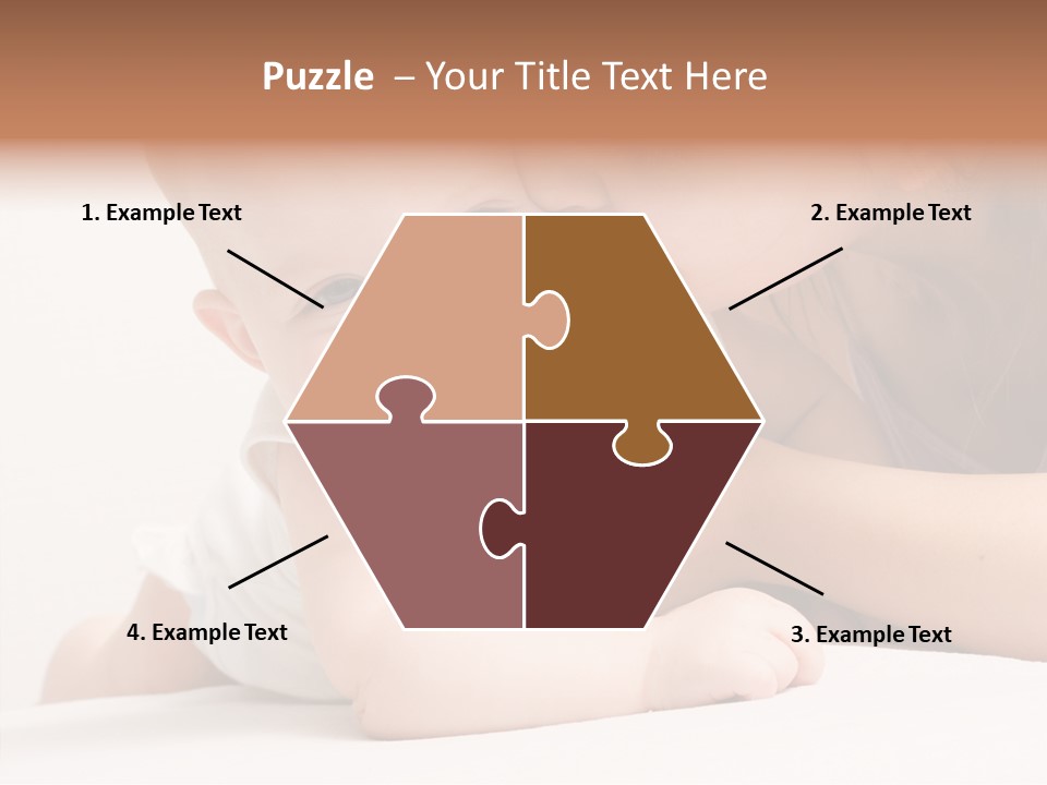 Holding Child Beautiful PowerPoint Template