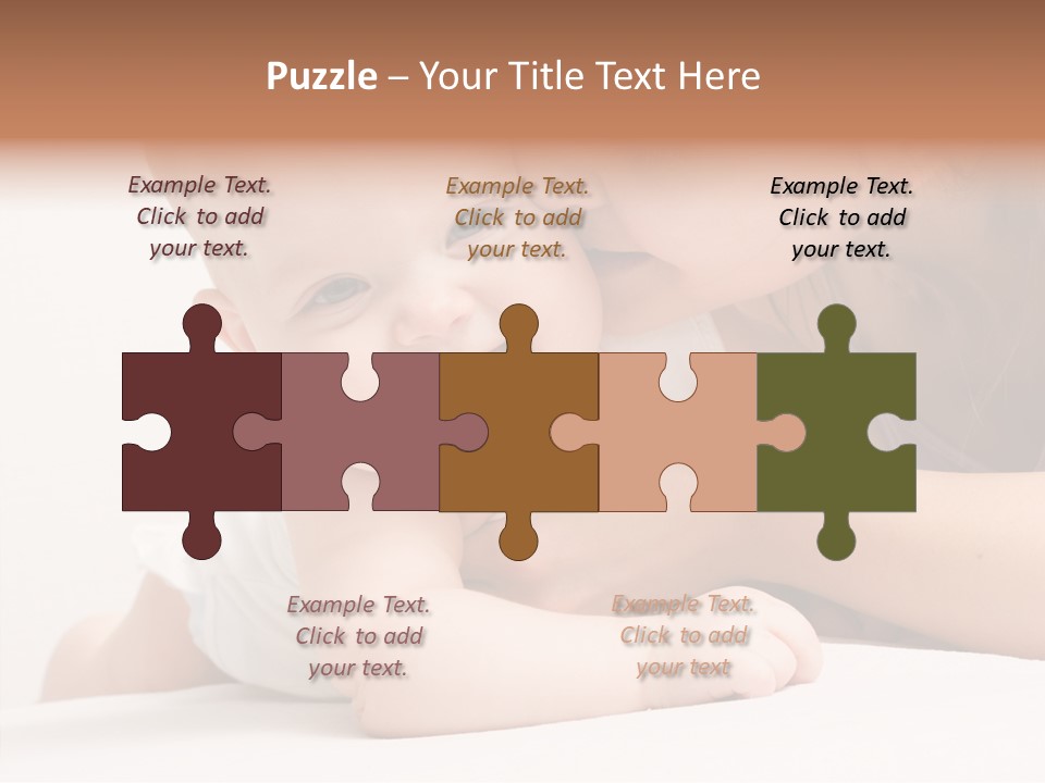 Holding Child Beautiful PowerPoint Template