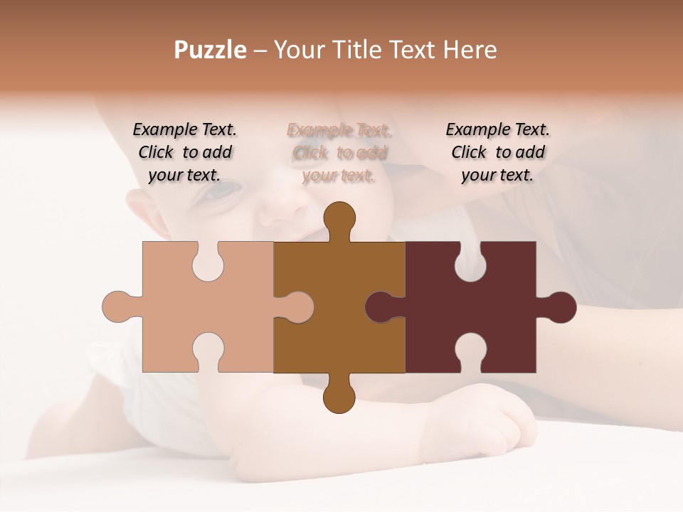 Holding Child Beautiful PowerPoint Template