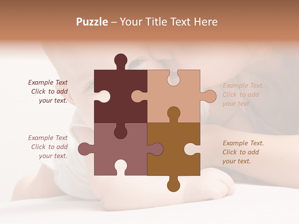 Holding Child Beautiful PowerPoint Template