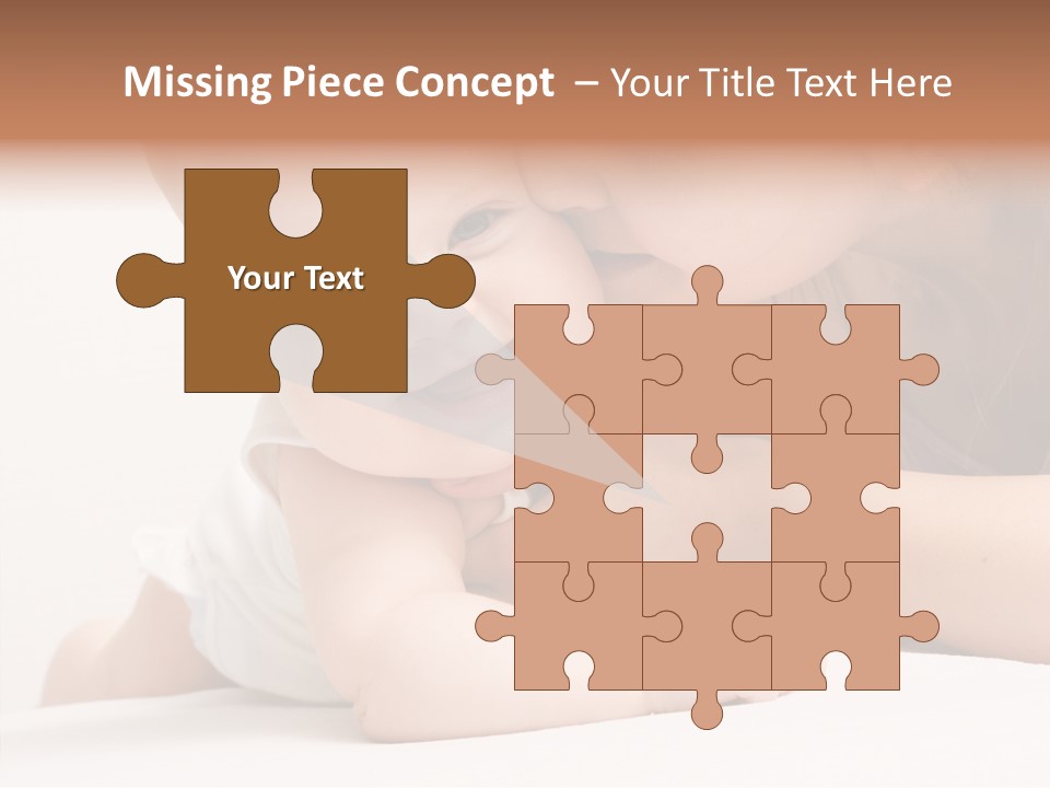 Holding Child Beautiful PowerPoint Template