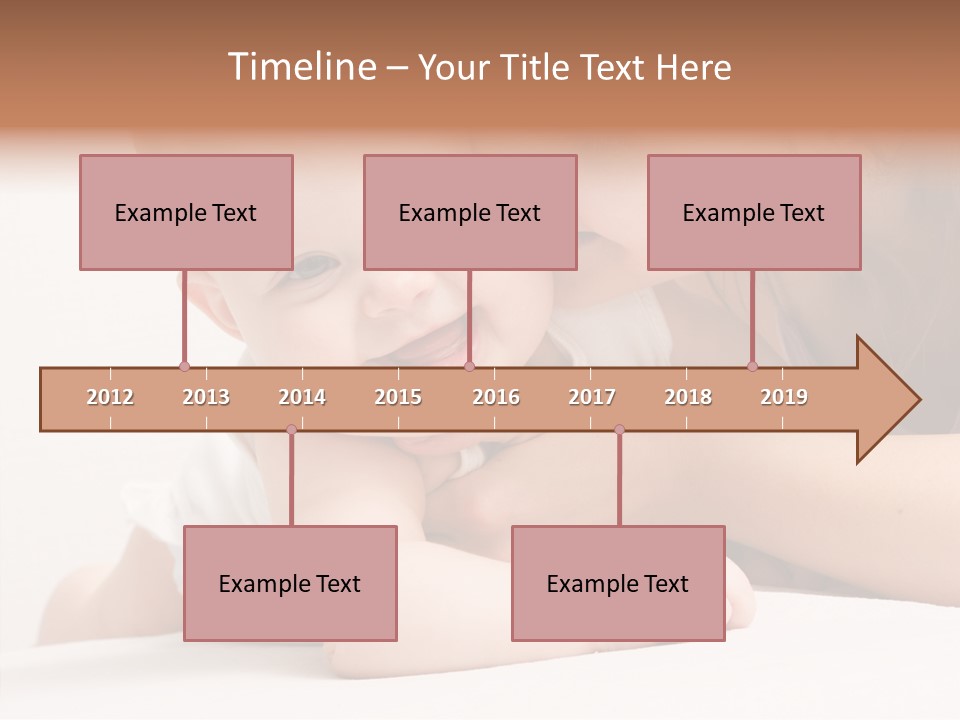 Holding Child Beautiful PowerPoint Template